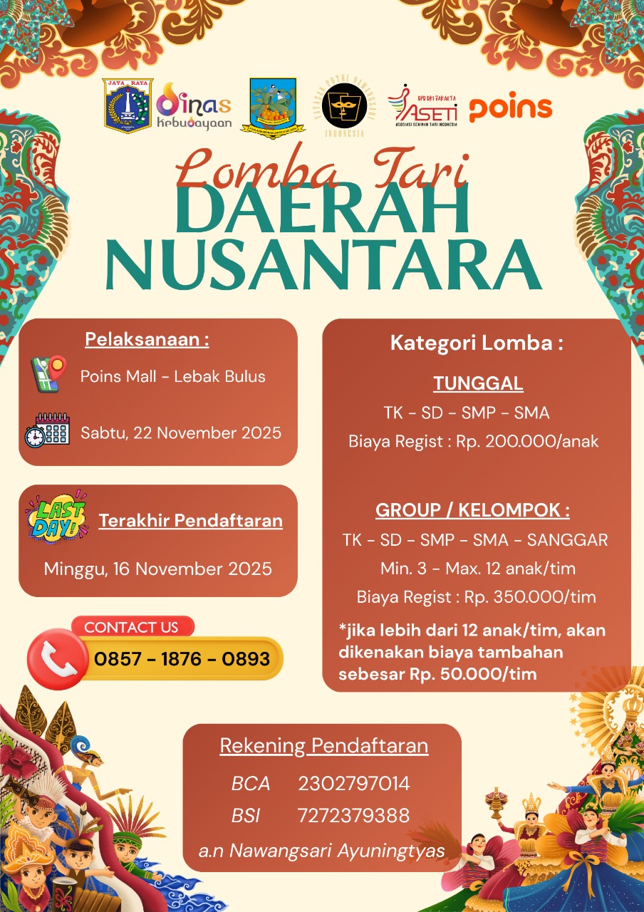 LOMBA TARI DAERAH NUSANTARA
